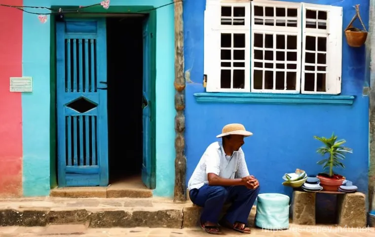 카보베르데 공용어 - **Soulful Creole Music and Storytelling:** "A captivating evening scene featuring Cape Verdean music...
